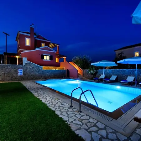 Luxury Corfu Lemonia Private Pool 4 Bdr Dassia * Dafníla