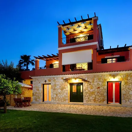 Villa Luxury Corfu Lemonia Private Pool 4 Bdr Dassia Dafníla